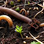 토양 회복을 위한 재생 농업 원칙 - Healthy Soil Ecosystem**

"Close-up of rich, dark soil teeming with earthworms, fungi, and plant roo...